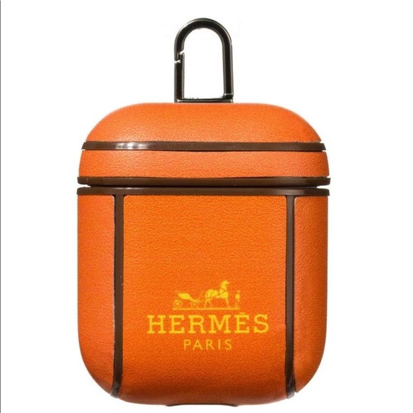 Hermes AirPods 2 / 1 Case Charging Protective Cover Magenta - 189